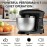 1pc Kitchen Stand Mixer, 3-IN-1 10-speed Tilting Mixer With Pulse Button, Including 5.5QT Stainless Steel Bowl, Dough Hook, Mixer, Egg Mixer, Spatula-Black
