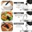 1pc Kitchen Stand Mixer, 3-IN-1 10-speed Tilting Mixer With Pulse Button, Including 5.5QT Stainless Steel Bowl, Dough Hook, Mixer, Egg Mixer, Spatula-Black