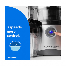 NutriBullet Juicer Pro Centrifugal Juicer Machine for Fruit, Vegetables, and Food Prep, 27 Ounces/1.5 Liters, 1000 Watts, Slow Masticating Juicer Machine, Juicer Machines Vegetable and Fruit, Portable Juicer