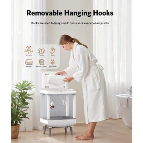 Portable dryer, 1000W portable dryer, foldable, with timing function, Clothes Dryers for travel, home, RV, Portable Clothes Dryer, Dryer for Clothes, Clothes Dryer Machine Portable, Dryer for Clothes, Rv Appliance, Travel Dryer