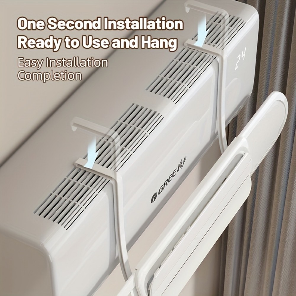 1pc Adjustable Air Conditioner Deflector - Easy Installation, Multi ...