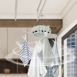 Portable Electric Clothes Dryer with Timer - Heavy-Duty Compact Laundry dryer, Foldable Space-Saving Design, Overload Protection, for Apartments, RV, Dorm, Travel - Lightweight & Stable, Includes Hanging Clips & Storage Bag, Portable Dryer, Dorm Room Essentials, Efficient Heating Technology