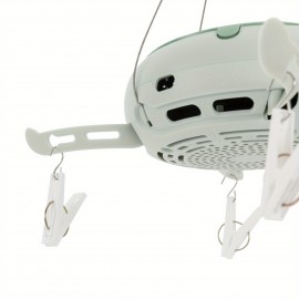 Portable Electric Clothes Dryer with Timer - Heavy-Duty Compact Laundry dryer, Foldable Space-Saving Design, Overload Protection, for Apartments, RV, Dorm, Travel - Lightweight & Stable, Includes Hanging Clips & Storage Bag, Portable Dryer, Dorm Room Essentials, Efficient Heating Technology