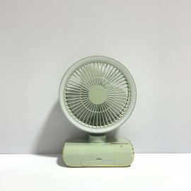 Sleek High-End Intelligent Desktop Fan with Multifunctional Lamp, Wall-Mountable & Hanging Design, Remote-Controlled Oscillation, Quiet Operation at Low Noise Levels, USB Rechargeable, Lithium Battery, Ideal for Various Settings, Standing Fa